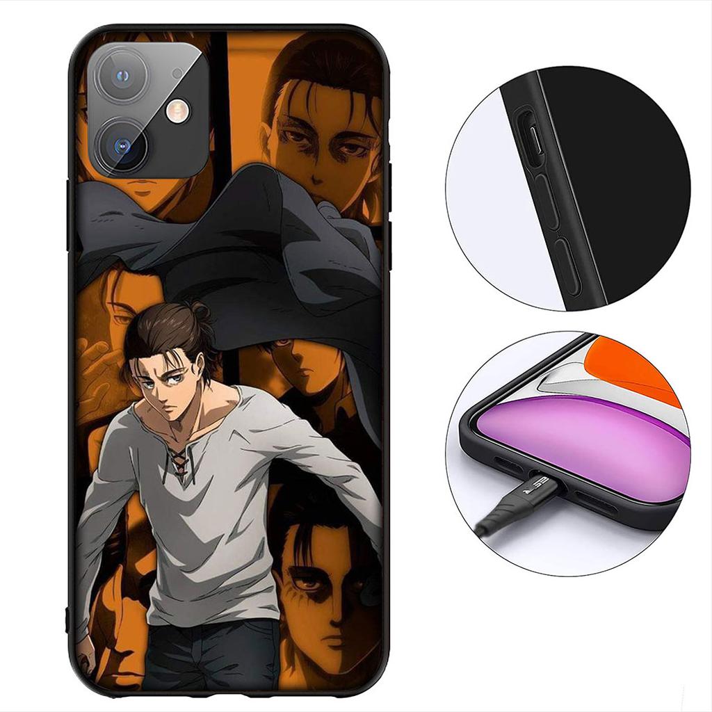 Jaeger Levi Attack on titan Eren Case for Motorola Moto Edge 70 60 Fusion NEO Pro G Stylus G56 G96 G52 G04 G05 G64 G71