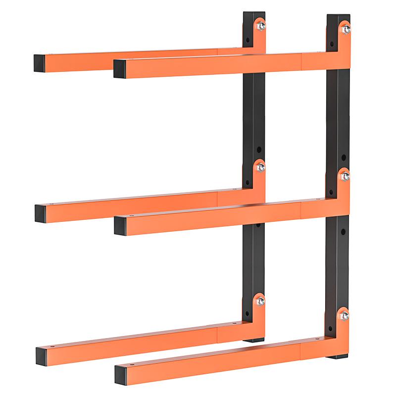 Настенная сверхпрочная складная дровница с многоярусными полками