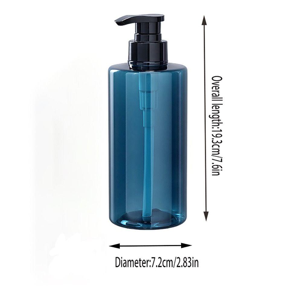 Цилиндрический дозатор для мыла, многоразовая бутылка с помпой, дозатор, бутылки для шампуня, офис