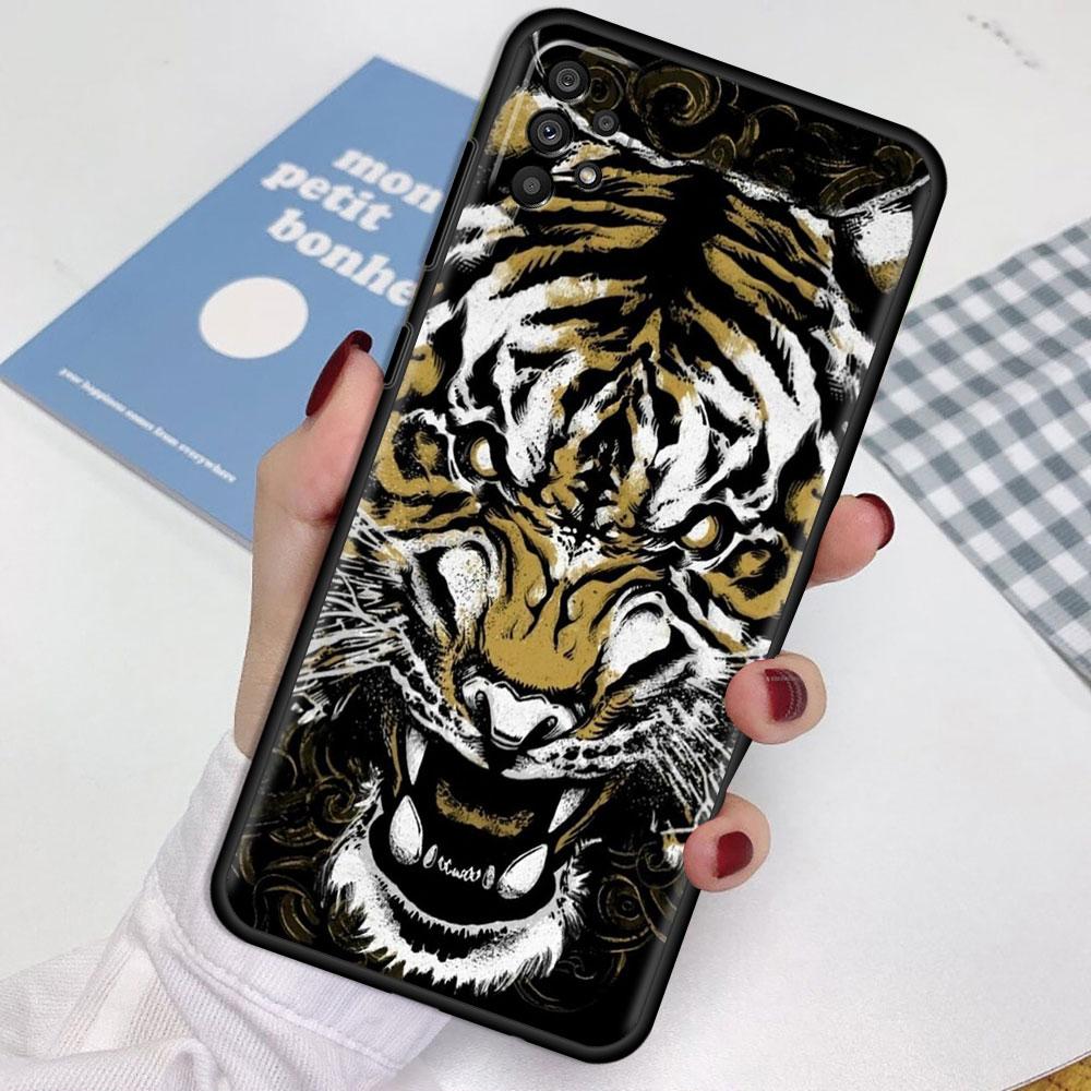 Чехол для Samsung Galaxy A52 A12 A51 A32 A21s A71 A53 A13 A32 A72 A31 A33 A22 A03 A41 Чехол для телефона Лев Волк