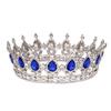 European Retro Baroque Bridal Crown Jewelry - Suitable for Weddings and 18th Birthday Gifts
