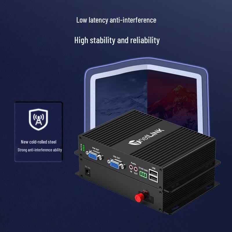 netLINK Non-compressed VGA Fiber Optic Extender