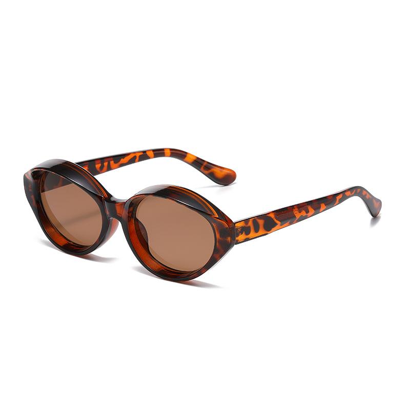 4765 Очки «Кошачий глаз» с маленькой оправой, вогнутые, модные, тонкие и простые солнцезащитные очки в стиле Ins, европейские и американские уличные солнцезащитные очки