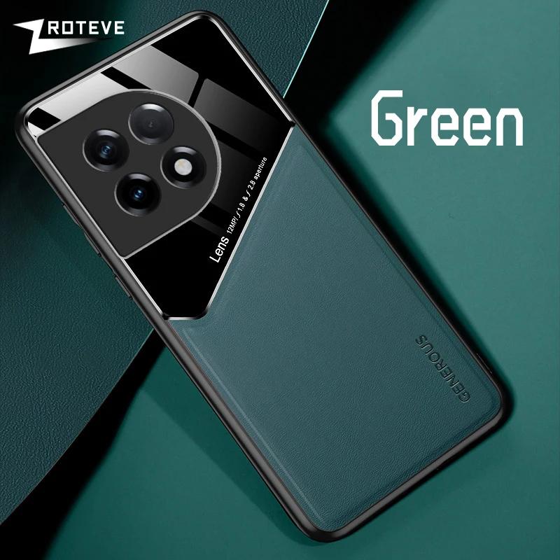 Чехол для OnePlus11 Zroteve из ПУ кожи, автомобильный магнитный жесткий ПК чехол для OnePlus 11 11R 12 12R One Plus 10 R 10T OnePlus10 Pro Чехлы