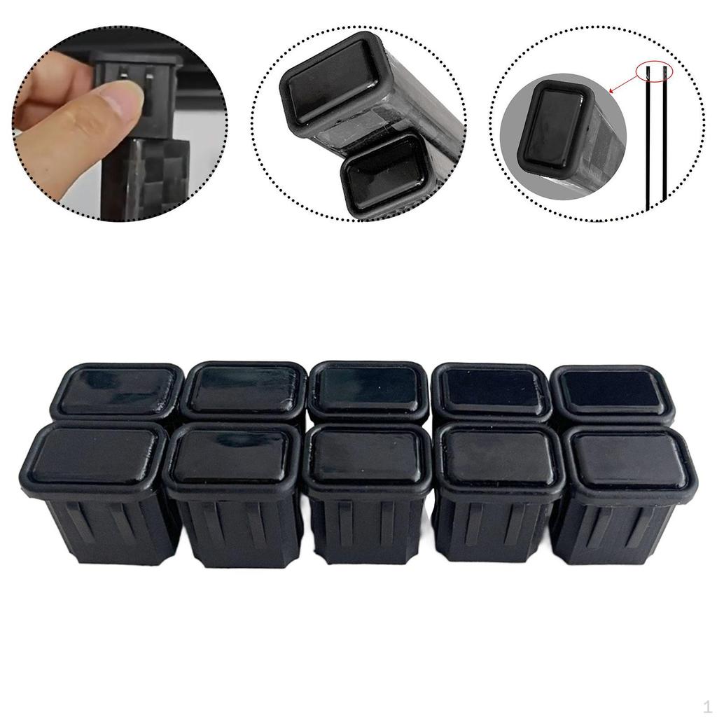 10 Pieces Hockey End Plugs, Stick Professional TPU Sticks Accessories for