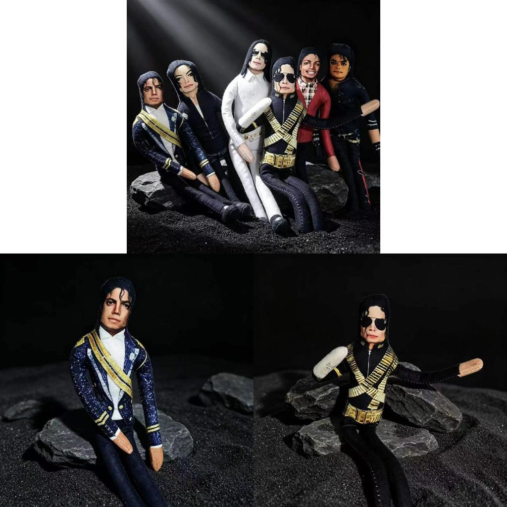 Мышь-фигурка Майкла Джексона MJ с подвижными суставами для коллекционеров и для демонстрации