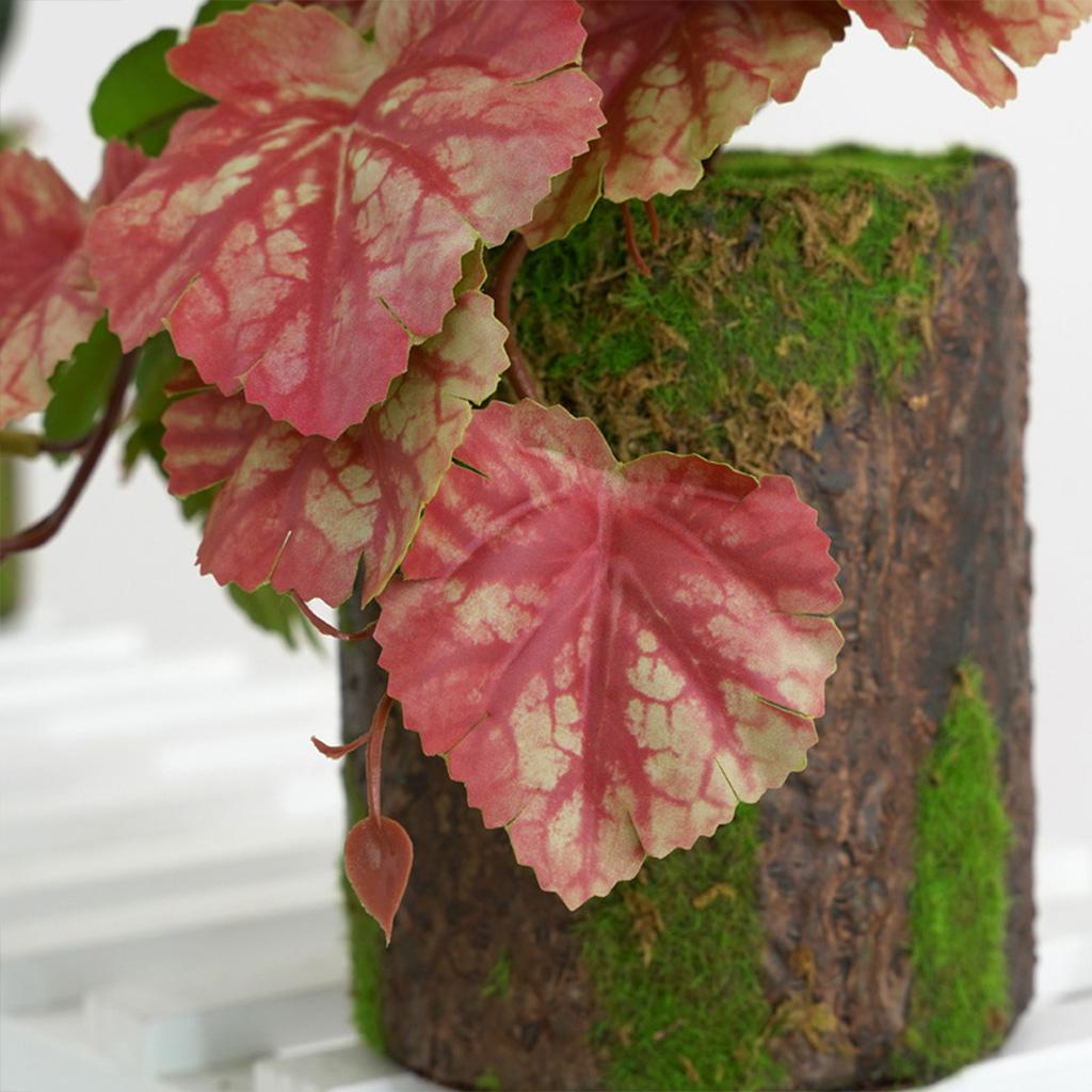 Reptile Plants Tropical Realistic Leaves Terrarium Tank Plant for Bearded Dragons Tortoises Tree Frogs Multiple Options