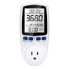 AC Digital Power Meter Wattmeter Socket Wattage Kwh Electric Consumption Meter Measuring Outlet LCD Power Analyzer EU US UK AU