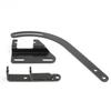 3Pc Small Block Chevy Black SWP Short Water Pump Alternator Bracket For 1955-1968 SBC Small Block Chevy 265 283 305 Drivers Side
