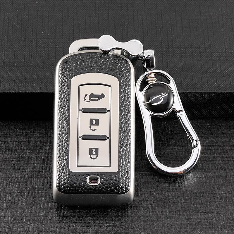 Чехол для ключа Mitsubishi Outlander, Eclipse Cross, ASX, Pajero, Lancer