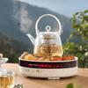 Электрический стеклянный чайник Morphy Richards 0,8 л для чая и здоровья, набор, штепсель CN (адаптер в комплекте)