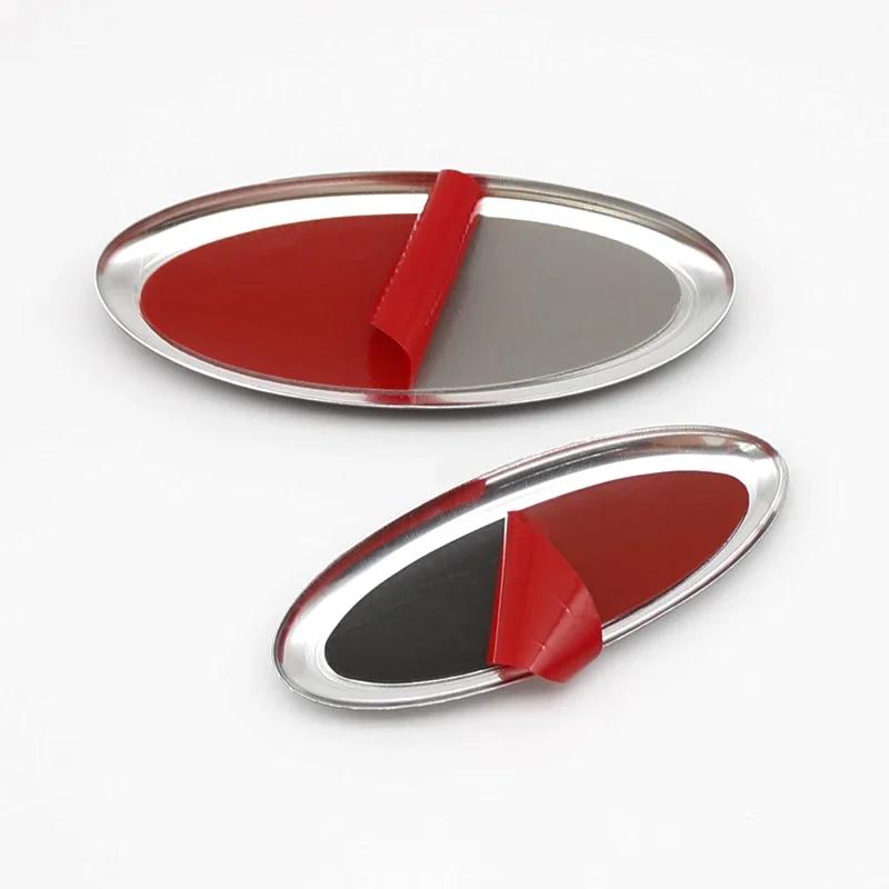 Автомобильная наклейка Ford Новая 2025 Горячая 12.5-14.5-17.5-22.5см Автомобильная решетка радиатора Логотип Багажник Аксессуары Наклейка на капот Для Ford Focus mk2 mk3