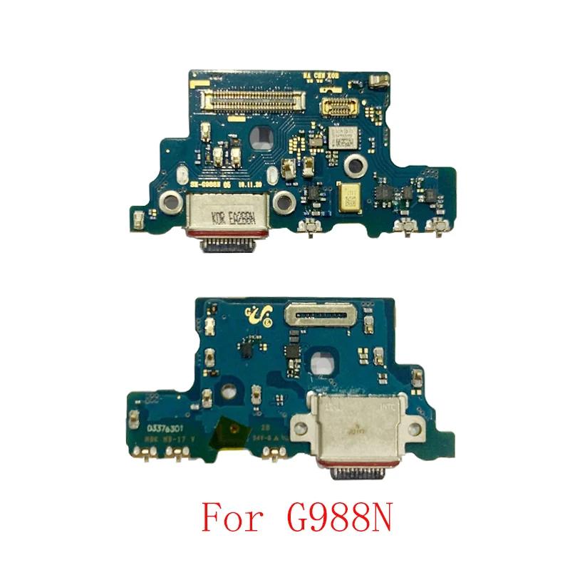 Плата разъема USB-порта зарядки Шлейф для Samsung S20 5G G981B S20 Plus 5G G986U G986B S20 Ultra 5G G988U G988N