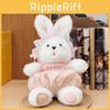 Plush Bunny Toy Gift For Kids With Soft Short Pile Fabric For Cuddle Comfort