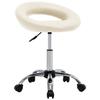 VidaXL Rolling Work Chair Office Seat Work Stool Beauty Salon Massage Salon Hairdressing Ergonomic 323667
