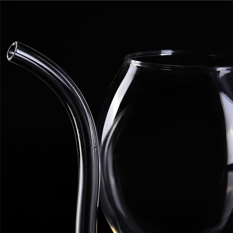 Бокал для красного вина «Вампир Дьявол», 300 мл, кружка со встроенной трубочкой для питья