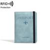 RFID Leather Passport Holder & SIM Card Organizer