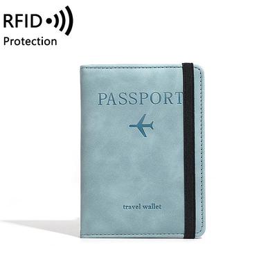 Кожаный держатель для паспорта с RFID-защитой и органайзер для SIM-карт