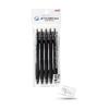 Шариковая ручка Mitsubishi Pencil на масляной основе Jetstream SXN-150-07 5 шт. 0,7 мм Стержень [Корпус Черный 5 Штук] (x1)] Шариковая ручка на масляной основе MITSUBISHI Pencil