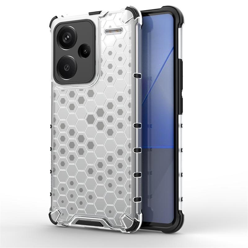Для Xiaomi Redmi Note 13 Pro 5G чехол роскошный прозрачный противоударный бронированный чехол Phoen для Redmi Note 13 Pro + Plus силиконовая задняя крышка