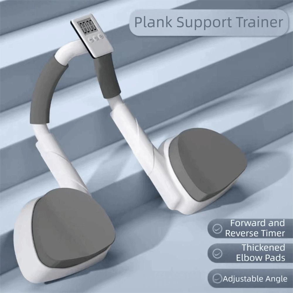Non-Slip Handles Plank Trainer Stand Protective Elbow Pads Flat Support Trainer  Full Body Workout