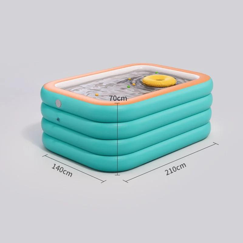 Надувной бассейн уличный ПВХ ванна сад утолщенный бассейн для взрослых детей летняя водная вечеринка задний двор сад