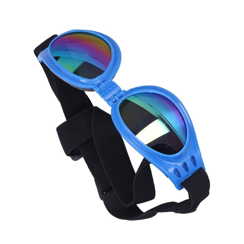 Foldable Structure Pet Sun Goggles Anti Ultraviolet Wind Tough Dog Sun Goggles Adjustable Fit Light Weight Pet Eyewear