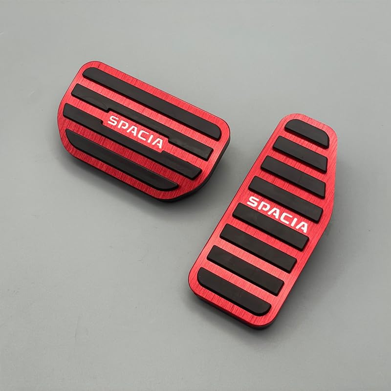 OKAYOHINN Suzuki New Spacia Spacia Custom MK54SMK94S Накладка на педаль тормоза Накладка на педаль акселератора Безопасное вождение Руководство по установке входит в комплект Детали салона