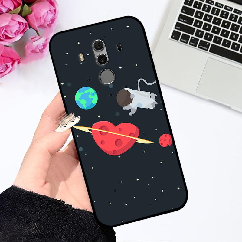Чехол для Mate 10 Pro Mate10 ТПУ Мягкий Силиконовый Чехол для Телефона Для Huawei Mate 10 Lite Модный Ударопрочный Funda Nova 2i Бампер Милый