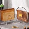 Stainless Steel Cutting Board Rack, Storage Rack, Kitchen Tray, Pot Cover Knife Holder, Household Kitchen Storage Rack