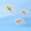 Steel Parrot Metal Mesh Platform Wear Resistant Parrot Perches Stand  for Bird Cage