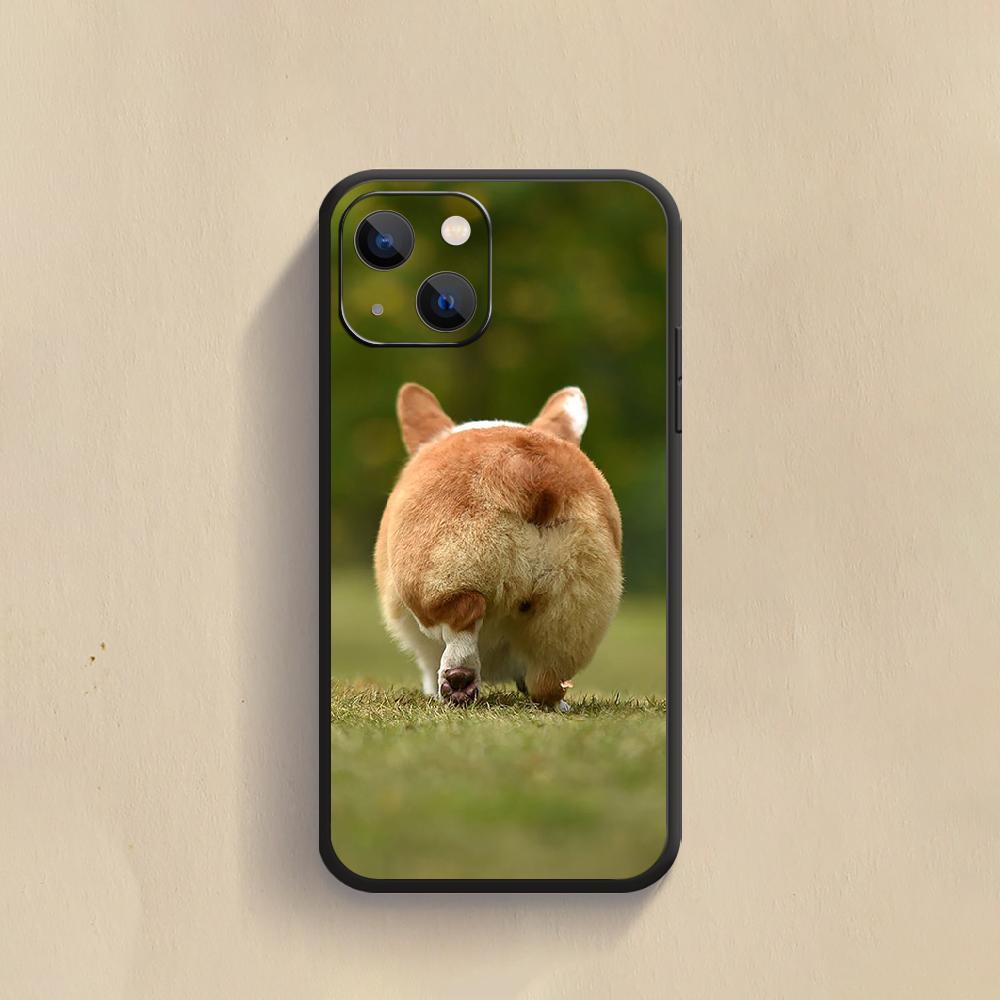 Чехол для телефона с собакой корги для iPhone Samsung Galaxy Redmi Xiaomi Oppo OnePlus Note SA 7 8 9 10 11 12 13 14 20 21 22 23 53 54 Pro Max Plus Ultra TPU Soft
