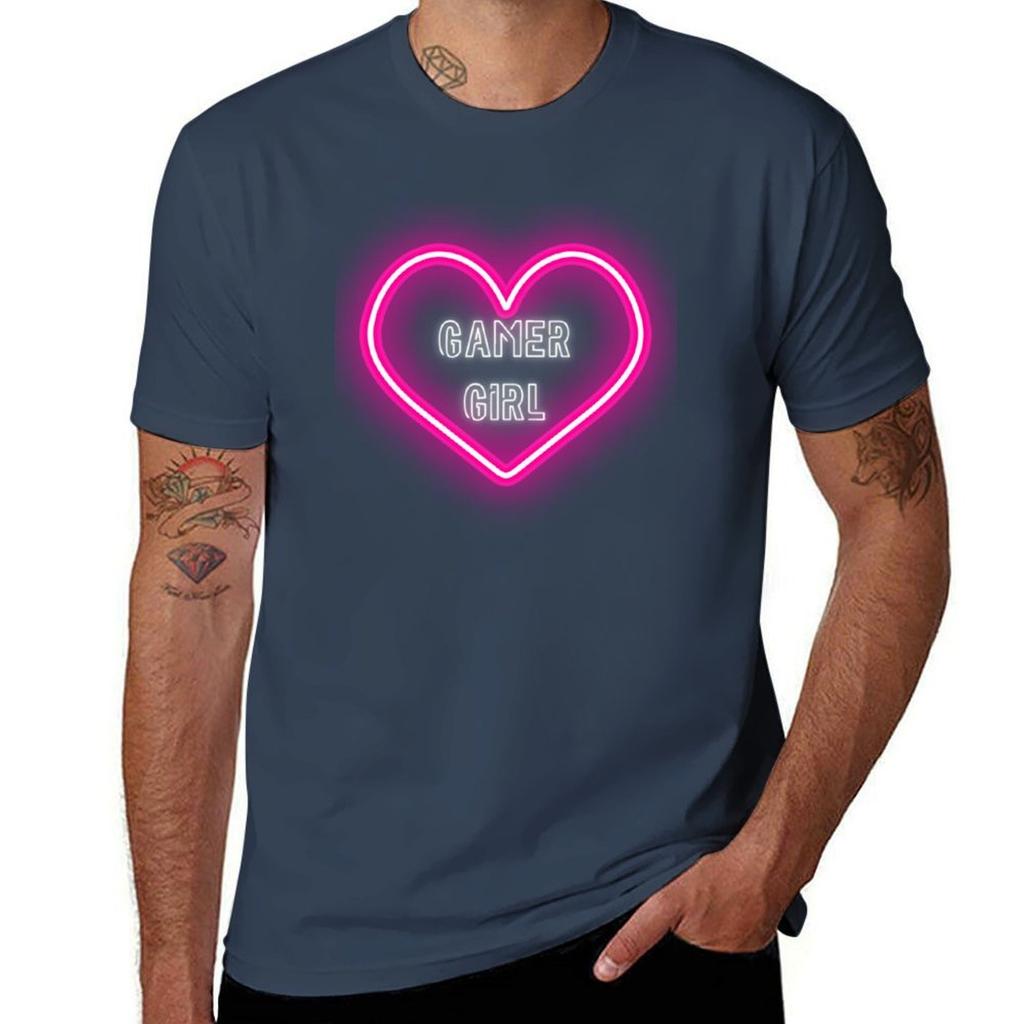 Gamer Girl Tshirt Funny T Shirts Unisex T Shirts For Unisex Cotton Tshirt