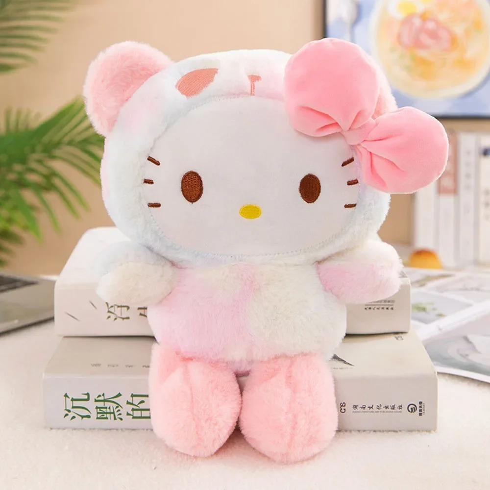 Плюшевые игрушки Sanrio Кавайные Sanrio Куроми Моя Мелоди Синнаморолл Плюшевые Игрушки Кукла Подушка Аниме Мультфильм Детские Подарки Украшение Комнаты Куклы.