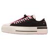 Chuck Taylor All Star Lift Platform EasyOn Low Черные розовые женские кроссовки Fable Egret A09540C
