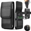 3.5-6.8 Inch Large Capacity Mobile Phone Bags Cell Phone Holster Pouch with Belt Loop Wallet Case Cover Case Waist Bag Phone Protector