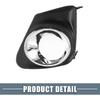 Front Left Right Side Fog Light Grille Cover 81482-02200 81481-02210 Fog Light Bezel Cover Trim for Toyota Corolla 2011-2013 1 Pair