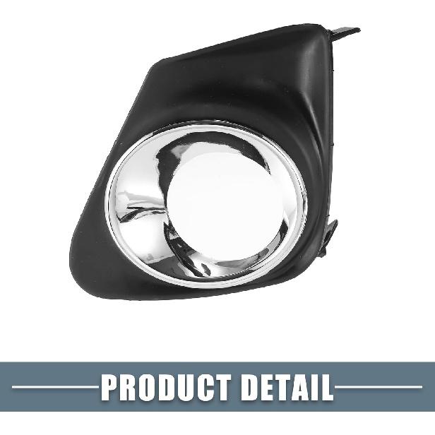 Front Left Right Side Fog Light Grille Cover 81482-02200 81481-02210 Fog Light Bezel Cover Trim for Toyota Corolla 2011-2013 1 Pair