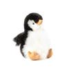 INJOI Plush Animal, Natural Alpaca Fur, Rare, Fluffy, Handmade, Cute, Perfect Gift for Anniversaries and Special Occasions (Penguin, 22cm, Black,