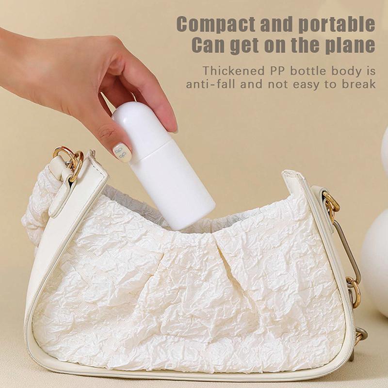 50/100 мл белый пластиковый шарик-роллер для эфирного масла, контейнер для распыления, многоразовый флакон для путешествий, аксессуары для дезодоранта своими руками