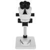 3.5X-90X Stereo Microscope 360°Swiveling Trinocular Stereo Microscope with Pillar Stand