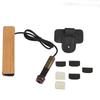 Деревянный пассивный магнитный закрытый внешний звукосниматель 6,35 мм штекер для акустической фолк-гитары