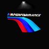 For BMW 2pcs Car Logo Led Door Light Projector Lamp For BMW 50th M E46 E90 E49 F30 F80 E36 E46 E93 E92 F34 F31 GT G30 X7 Car Acc
