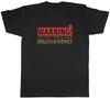 Warning Mushrooms Unisexs TShirt Garden Mycology Fungi Tee Gift