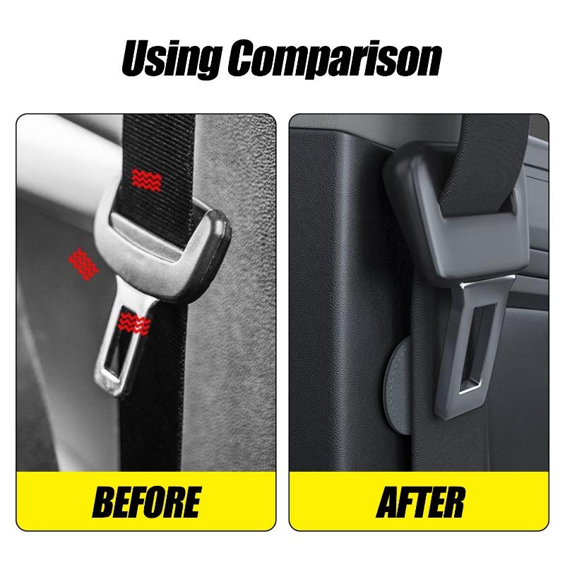Upgraded Magnetic Car Seat Belt Holder Fixing Clip Alloy Seat Belt Limiter Stopper For BMW/VW/Nissan Car Interior Accessories