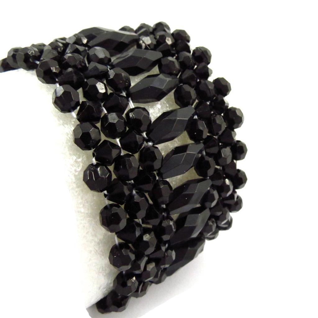 Les Trésors De Lily [J6949] — Черный дизайнерский браслет Scarlett