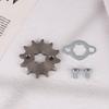 428# 17мм /20мм10 11 12 13 14 15 16 17 18 19T Зубьев Передняя Звездочка Двигателя Для Мотоцикла, Велосипеда, Карта, Квадроцикла, Мотоцикла