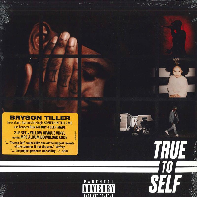 Виниловая пластинка BRYSON TILLER - True To Self 88985420801 RCA, Sony Music 2017 США и Европа Soul/Funk