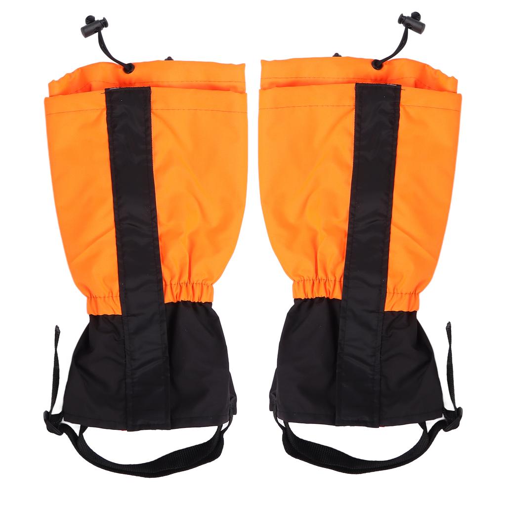 Children's Leg Covers   Waterproof Windproof Sand Prevention Children's Outdoor Leg Covers(Orange )