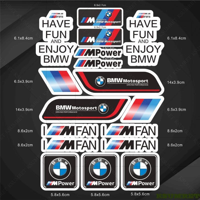 Винил для мотоцикла BMW, наклейка с логотипом